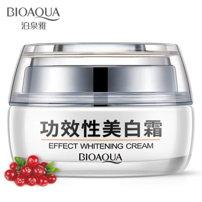 BIOAQUA Effect Whitening Cream Delicate Smooth Silky Texture Elastic Skin