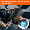 BALAPET Adjustable Height Square Hip Thrust Pad, Extra Thick Barbell