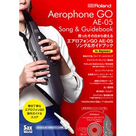 Roland / Aerophone Song & Guide Book for Beginners Aerophone GO AE-05 Getting Started Guide AE-SG02 Instructional Book