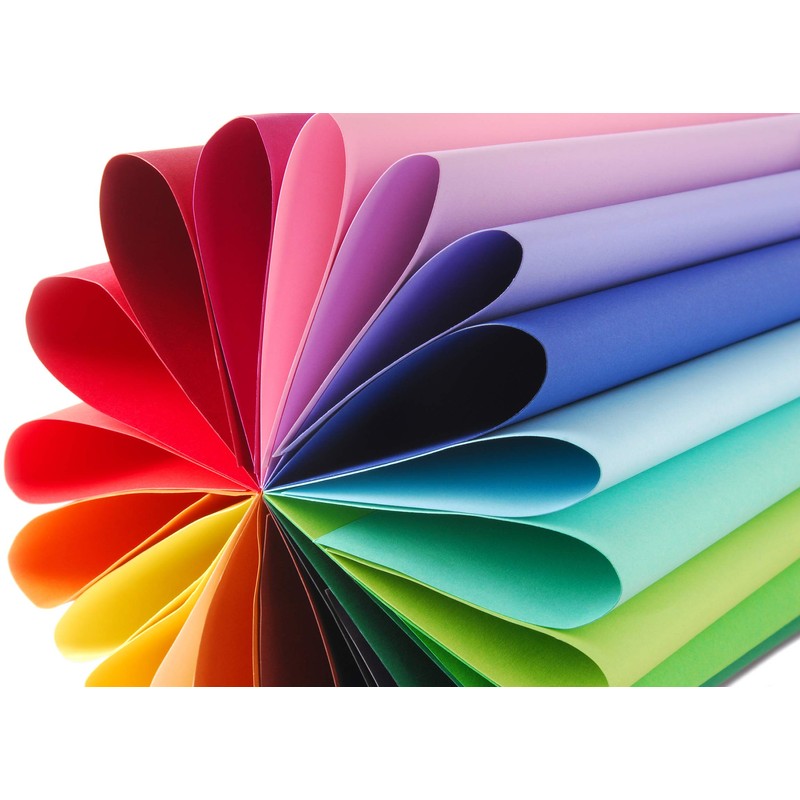 75 Sheets Coloured Paper 80 g/m² DIN A5 Craft Paper