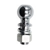 Chrome-Plated 50mm Trailer Hitch Tow Ball, Hot-Forged Steel, 3,500 lb
