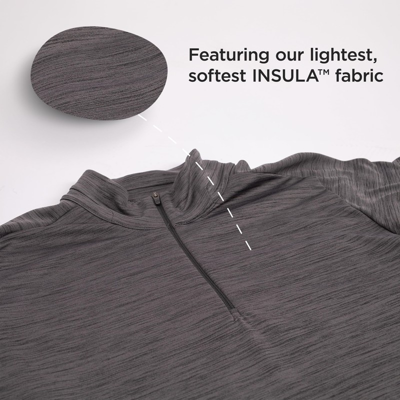 Galvin Green Dixon Men’s Quarter Zip Pullover Lightweight, Insulating Golf