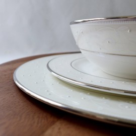 Lenox Opal Innocence 5-Piece Place Setting, White