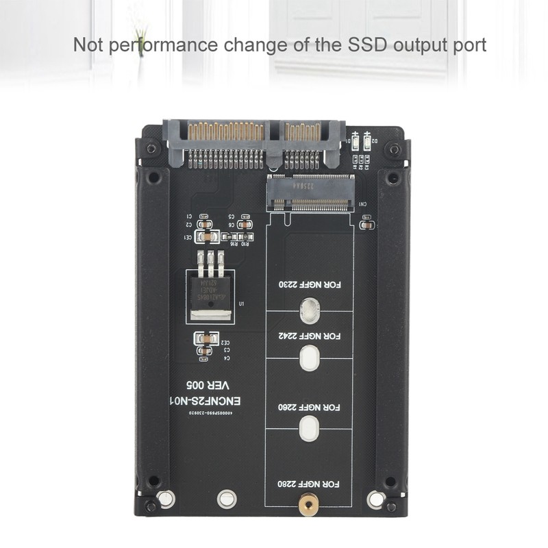 High Performance 22pin M.2 NGFF to SATA Adapter Plug and