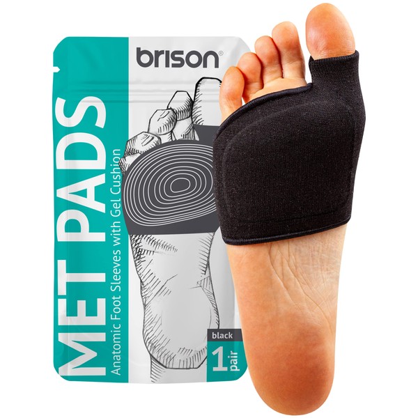 Fabric Metatarsal Pads for Women and Men Ball of Foot Cushion - Gel Sleeves Cushions Pad - Fabric Soft Socks for Supports Feet Pain Relief