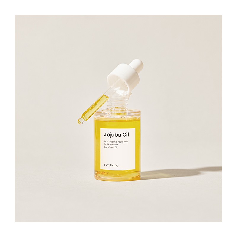 페이스팩토리 끈적이지 않는 100% 유기농 천연 호호바오일 30ml Non-Sticky 100%