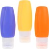 3 Piezas Juego de Botellas de Viaje Rellenables 90ml de