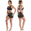 BUBBLELIME 2.5"/4" Stretch Yoga Shorts for Women Tummy Control -
