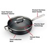 T-fal C51782 ProGrade Titanium Nonstick Thermo-Spot Dishwasher Safe PFOA Free