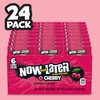 Now & Later Candy, Cherry Flavor, 0.93 Ounce Bars (Pack