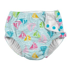 i play Swim Nappy, 12 to 18 Months, Aqua Sailboat Sea