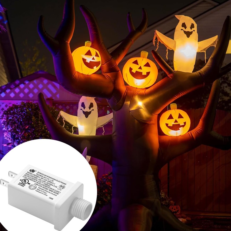 Replacement Yard Inflatable Adapter Power Supply Adaptor - 12V 1.0A