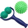 Removable massage rollers with handles, comes with 1 hedgehog ball