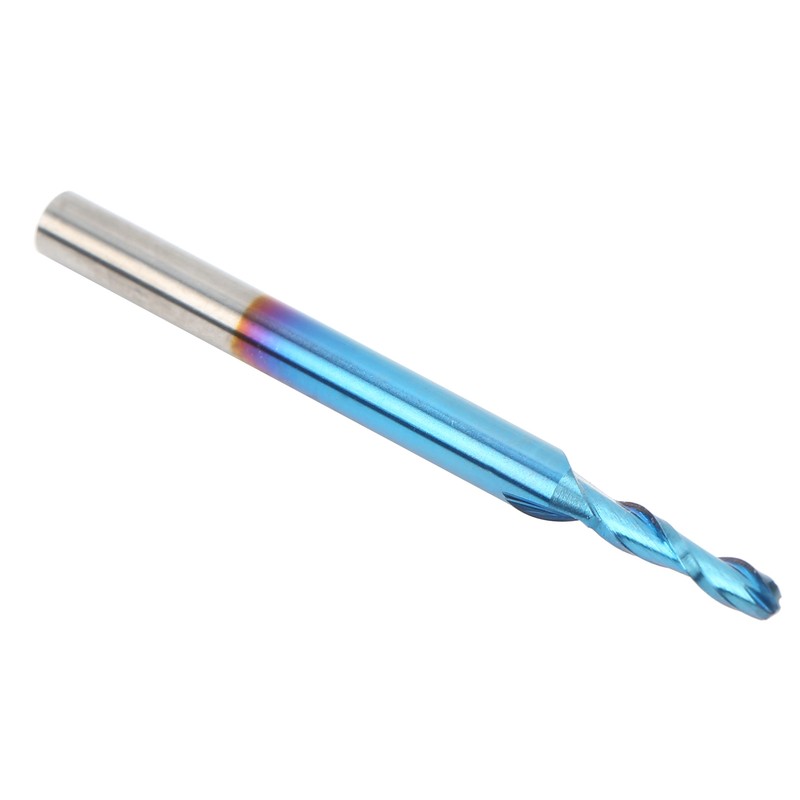Ballnose Cutter Ball End Mill Blue Coated Spiral Router Bit