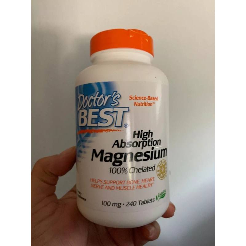 Unbranded Doctor's Best High Absorption Magnesium - 100% Chelated 100