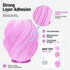 YXPOLYER ABS Filament Low Odor ABS+ 3D Printing Transparent Pink