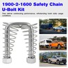 1900-2-1600 Replacement B&W Gooseneck Hitches Safety Chain Trailer U-Bolt Kit