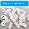 200PCS Clear Disposable Ear Covers, Disposable Ear Covers for Hair