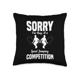 Jump Rope For Adults Rope Skipping Weighted Jump Rope Throw Pillow