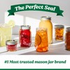 Ball Wide Mouth Glass Mason Jars with Lids and Bands,