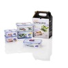 LocknLock Easy Essentials Food Storage lids/Airtight containers, BPA Free, 10
