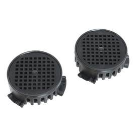 Reliapart Activated Carbon Fresh Air Filter Compatible with Liebherr Round Shape Fridge Models - Fits 9096342, 9881116, 90963420, 988111600 (Pack of 2, Odour Neutraliser)