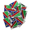 Namibia Embroidered Flag with Name Patch Iron On/Sew On Badge