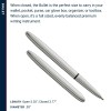 Fisher Chrome Bullet Pen Ballpoint Writes at Any Angle Under