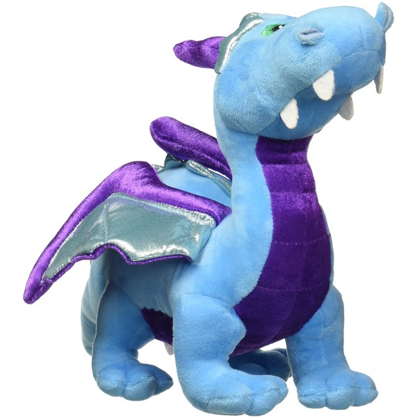 Aurora® Ferocious Dinos & Dragons Blue Dragon Stuffed Animal - Prehistoric Fun - Cuddly Companions - Blue 18 Inches