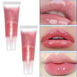 DIVINA VITAE 6 Pcs Empty Lip Gloss Tubes 8ml Lipgloss Tubes Transparent Lip Gloss Tube Refillable Bulk Empty Lipgloss Tube Balm Travel Toothpaste Containers for Comestic Makeup and Travel Toiletries