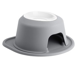WeatherTech Single High Pet Feeding System w/Plastic Dog/Cat Bowls