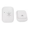 Self Generated Wireless Doorbell Set 38 Ringtones 4 Level Adjustable