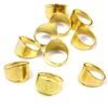 Operitacx Thimble Thimbles Collectable Rubber Thimbles for Paper Thimbles for