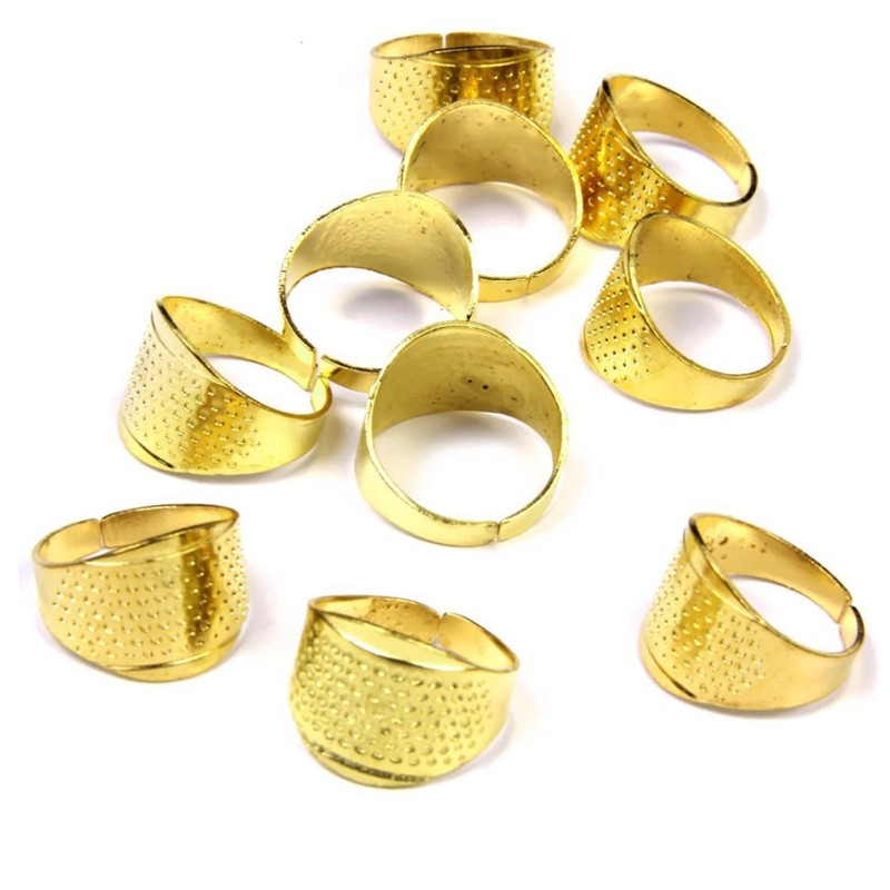 Operitacx Thimble Thimbles Collectable Rubber Thimbles for Paper Thimbles for