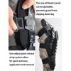 Motorcycle Shin Guards Protective Gear Leg Armor Dual Axis Pivoting