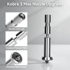 Upgraded Kobra 3 Max Combo Quick-Swap 0.4mm Hardened Steel Nozzle