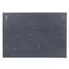 MyGift 25 x 19 Inch Wall Mounted Dual Tone Solid