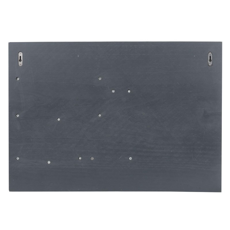 MyGift 25 x 19 Inch Wall Mounted Dual Tone Solid