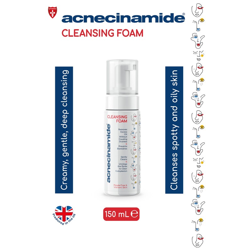 Acnecinamide Sensitive Foam Cleanser 94841