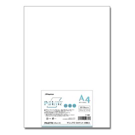 Na-662 Nagatoya P@LETTE A4 Marshmallow White Kent 20 sheets [0390662] White