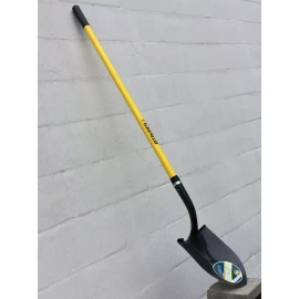 Truper Tru-Glass Long Fiberglass Handle Round Point Shovel