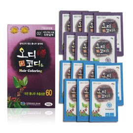 ODCODI&amp;Hair Dye Pouch Type, 03_Natural Brown / 오디코디앤 헤어 염색약 파우치형, 03_자연갈색