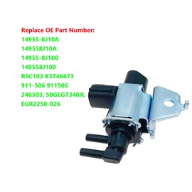 VIAS Control Solenoid Valve for Nissan Altima Frontier Maxima Infiniti Murano NV Pathfinder Quest Xterra Replace 14955-8J10A 149558J10A 14955-8J100 149558J100 RSC103 K5T46673 911-506 911506
