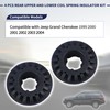 Magimaker 4 PCS Rear Upper and Lower Coil Spring Insulator
