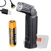 Fenix WT25R 1000 Lumen Rechargeable Handheld Worklight Magnetic Pivoting Flashlight with Battery and Battery Organizer