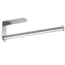 Paper Towel Holder Under Cabinet, OBODING, Self Adhesive or Drilling, Paper Towel Holder Wall Mount, 304 Stainless Steel Towel Rack for Kitchen Organization and Storage (12.05 inches)