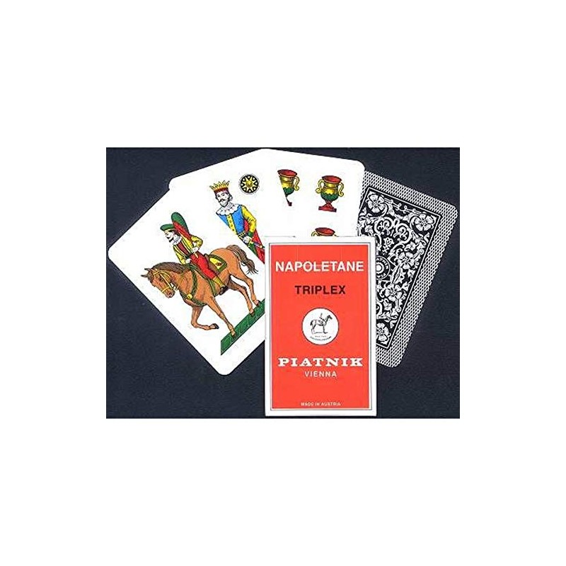 Piatnik 1950 - Kartenspiel "Napoletane", 40 Blatt