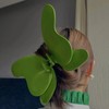 Hair Claw Clip Extra Large Round Comb Teeth Lightweight Butterfly