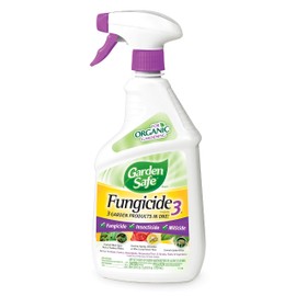 Garden Safe Brand Fungicide3, Ready-to-Use, 24-Ounce