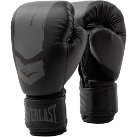Everlast Prospect 2 6oz Kids Boxing Gloves (8-12 Years) Grey/Black - Gloves for Punch Bag & Pads, Soft Lining, Velcro & Ventilated Palms - Original Everlast Equipment